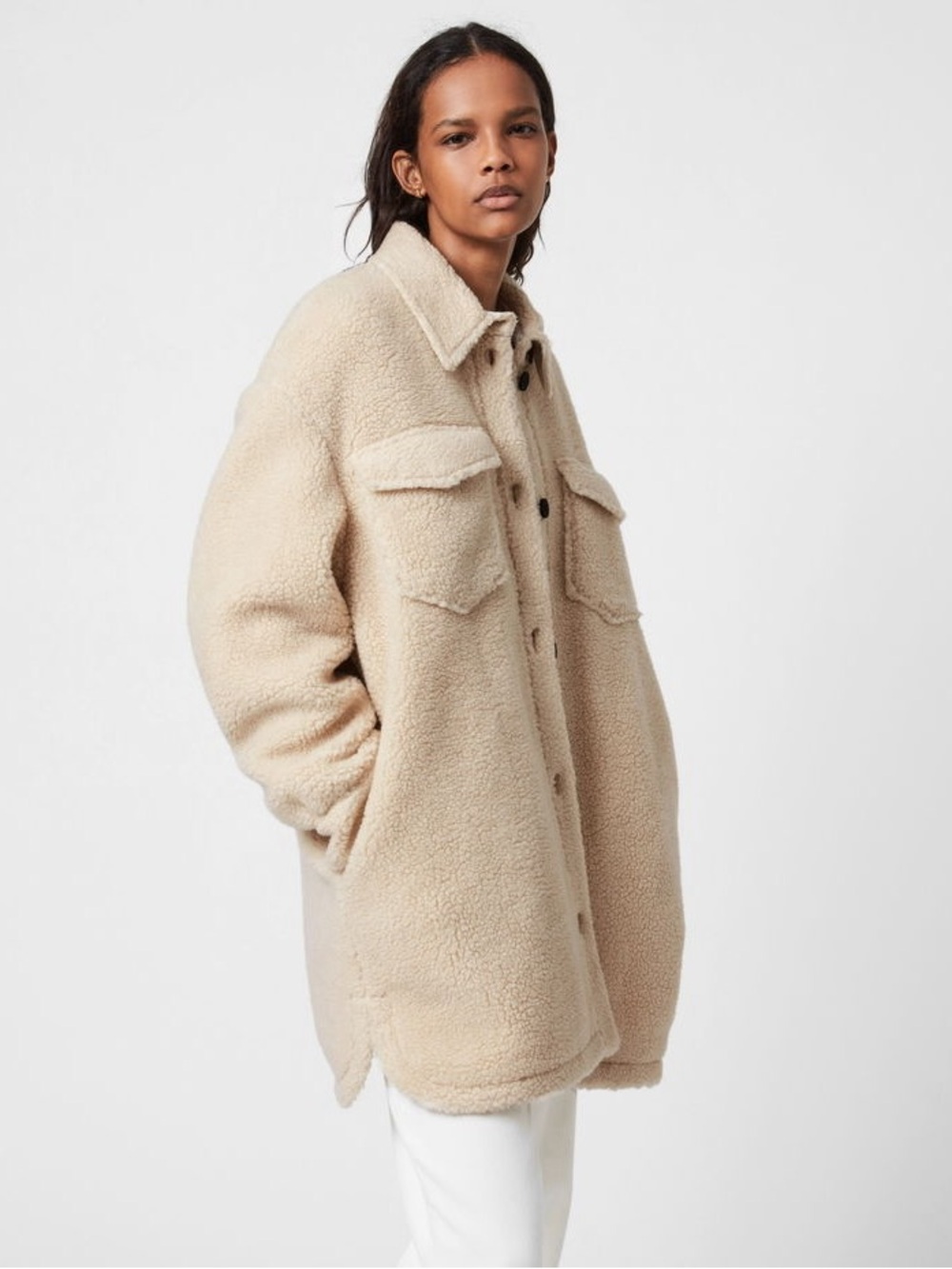 ALLSAINTS Sophie Sherpa Jacket
